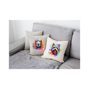 25 Regenbogen Hund Becher als PNG Download