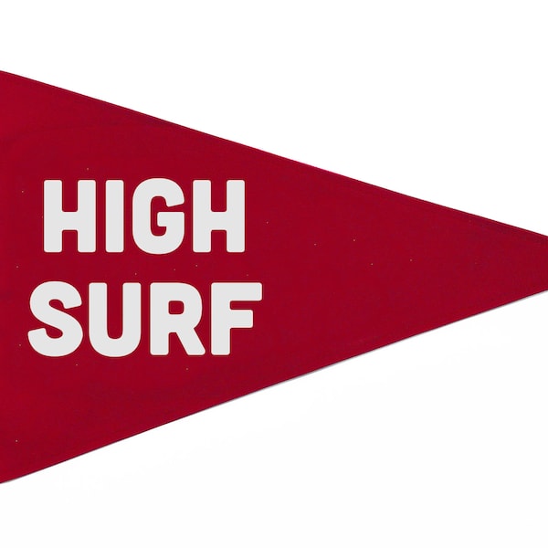 Surf alto - Bandera de playa