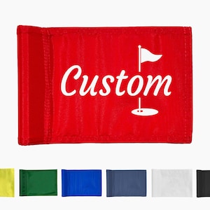 Custom Golf Flag - Mini Putting Green Size - 6" x 9"