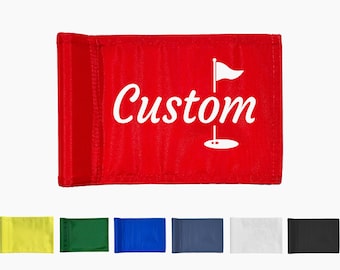 Custom Golf Flag - Mini Putting Green Size - 6" x 9"