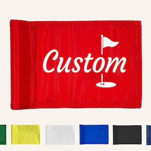 Custom Golf Flag - Mini Putting Green Size - 6" x 9"