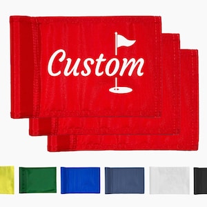 Multi-Set - Custom Mini Golf Flag - 6" x 9"