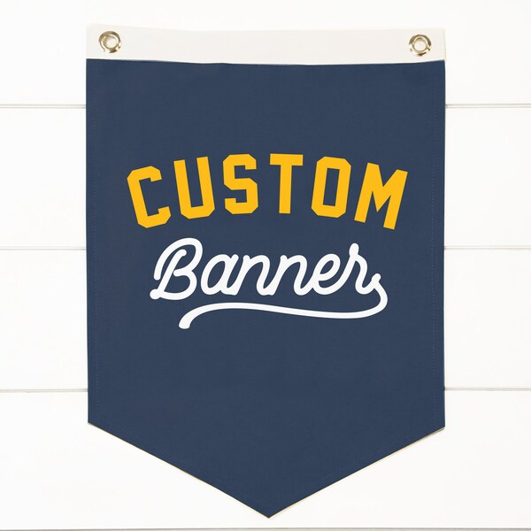 Custom Made Banner Etsy