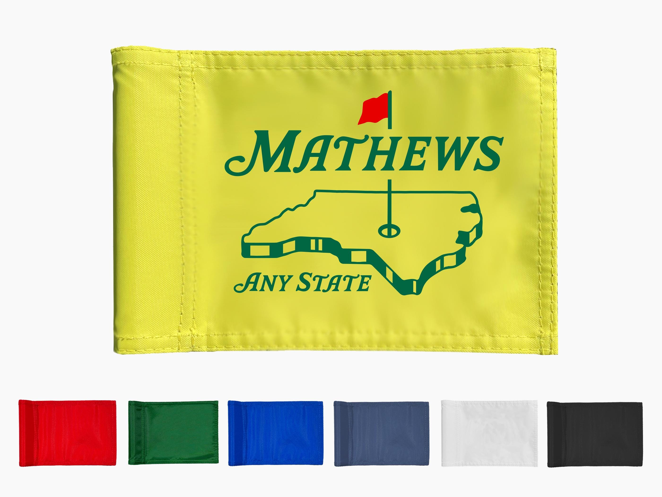 Custom Golf Flag - Mini Putting Green Size - 6