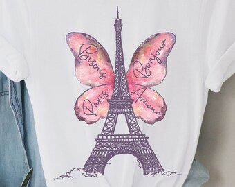 Unisex Paris Eiffel Tower shirt, Paris Shirt, Paris Souvenir Shirt, France Shirt, Vacation Paris Shirt, Paris Travel Shirt