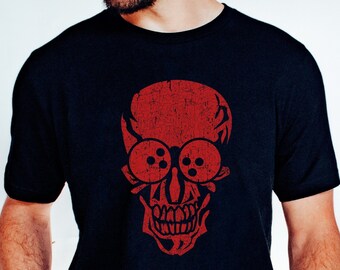 Unisex Bowling Halloween shirt, Bowling Shirt, Skull T-Shirt, Gift for Bowling Lover, Funny Bowling Shirt, Vintage Bowling