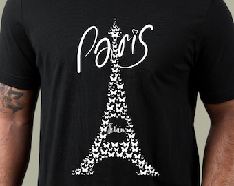 Unisex Eiffel Tower Paris Lover Shirt, Paris T-Shirt, Paris Souvenir Shirt, Gift Paris, Gift For Paris Lover, Travel France Shirt