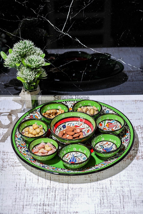 Turkish Oriental Breakfast Set, Appetizer Set, Serving Platter