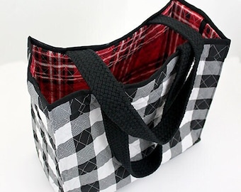 Shortcut Quilted Tote Sewing Tutorial
