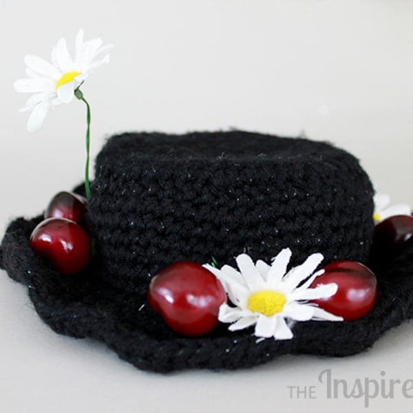 Mary Poppins Hat Crochet Pattern: Digital Download Only