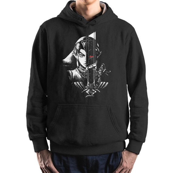 black zelda hoodie