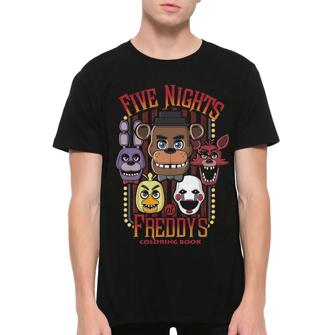 Five Nights at Freddy's Tshirt, FNAF Shirt, Men's Women's All Sizes hm