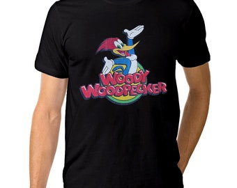 Woody Woodpecker Vintage T-Shirt, Men's Women's All Sizes (hm-320)