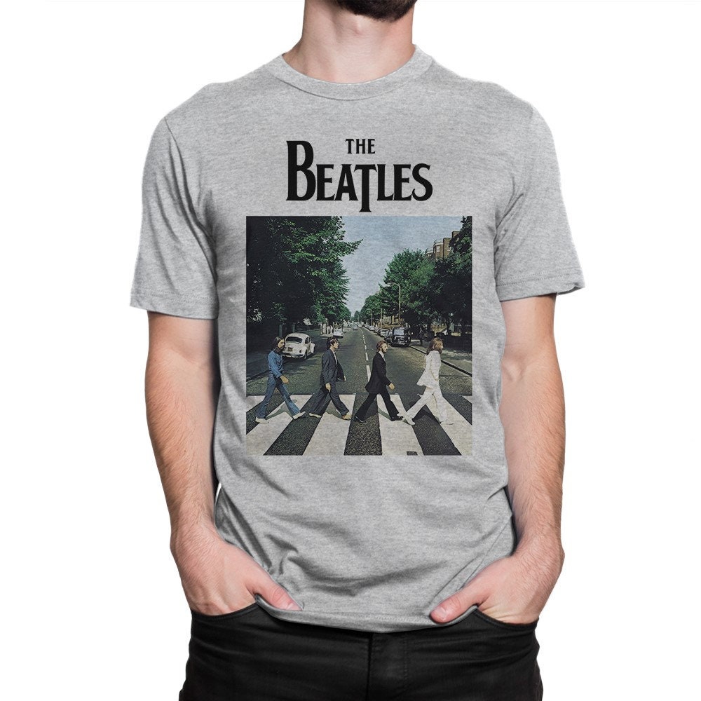 Women\'s The Etsy hm-314 Sizes Beatles Road Men\'s All T-shirt, Abbey -