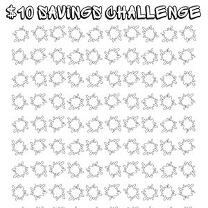 Ten Dollar Savings Challenge