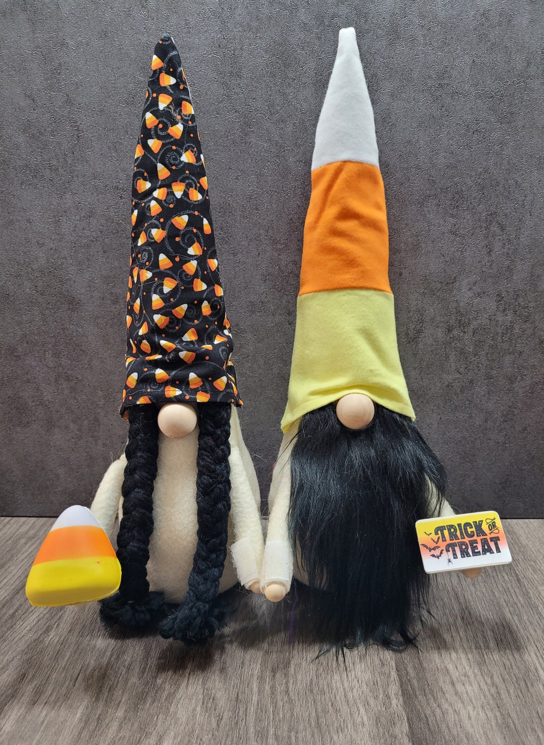 Halloween Candy Corn Gnome Set Interchangeable - Etsy