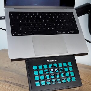 Stream Deck XL VESAマウントアダプター | ノートパソコン用マウントホルダー、デスクセットアップアクセサリー
