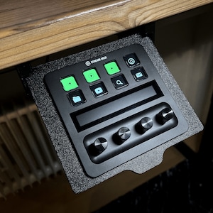 Stream Deck Plus Untertischhalterung für Elgato | Streamdeck Slide + Auszug
