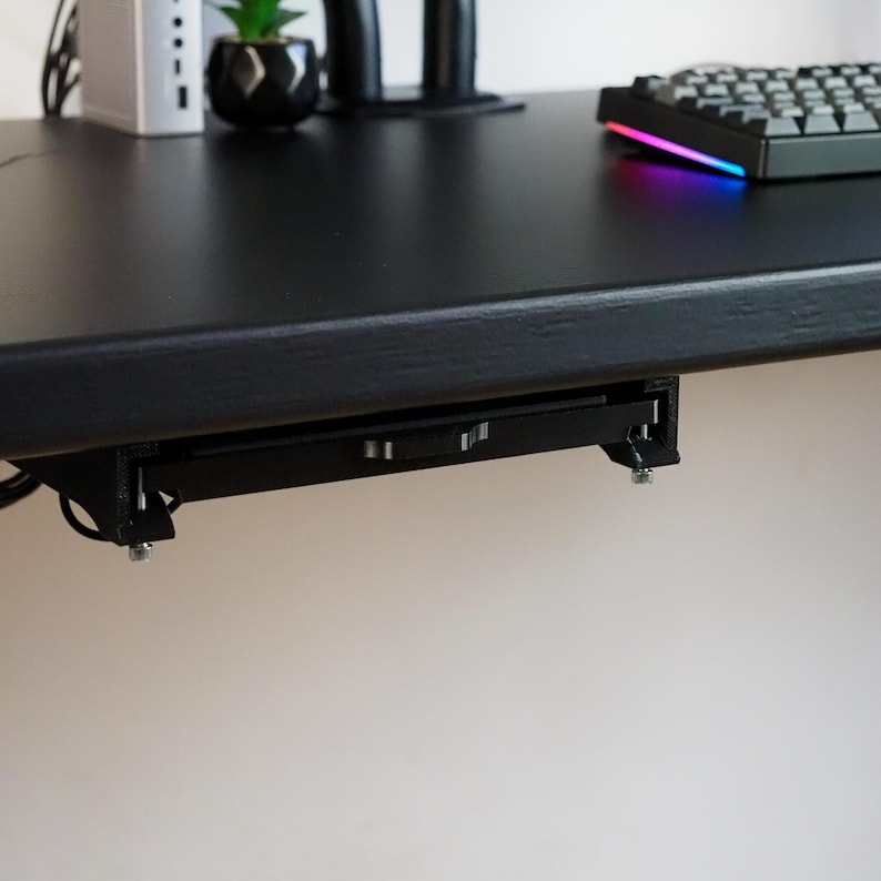 Stream Deck XL Under Desk Mount for Elgato | Adjustable Slide-Out, 32 Key image 2