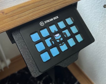 Stream Deck MK.1 MK.2 Untertischhalterung | Stream Deck Slide aus 15 Tasten