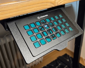 Elgato Stream Deck XL Untertischhalterung | Stream Deck Slide aus 32 Tasten