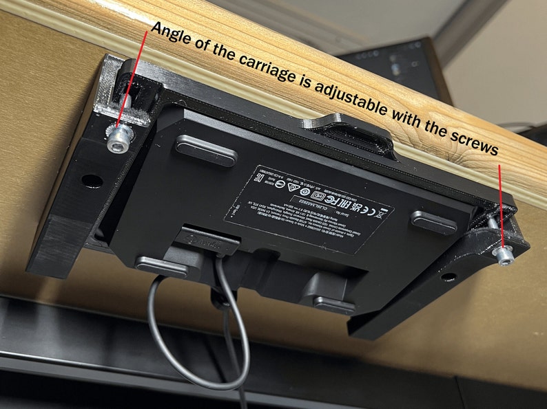 Elgato Streamdeck XL Under Desk Mount Stream Deck Slide Out Etsy Canada