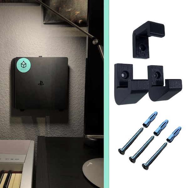 Wall Mount for PS4 FAT SLIM PRO | Playstation 4