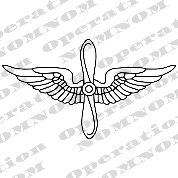 Army Aviation Branch Insignia Vector SVG PNG JPG