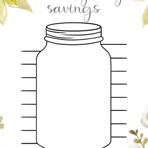 Hochzeit Funds Tracker - druckbarer digitaler Download