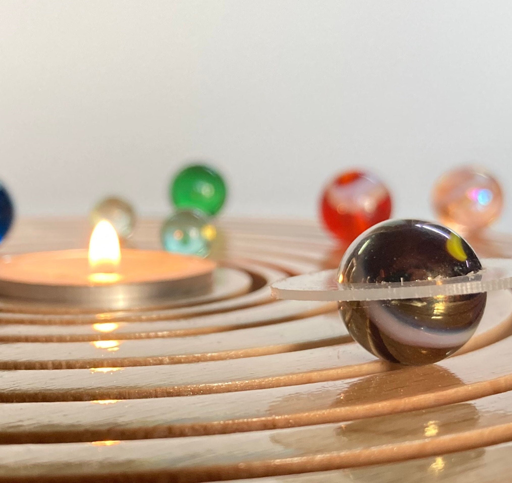 Sonnensystem Kerzenhalter Geschenk Kerzenhalter mit Planeten Home Decor Interior Design Dekorationsobjekt