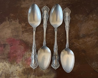 Harrison Brothers & Howson Serving Spoons - Set of 2 - B Monogram
