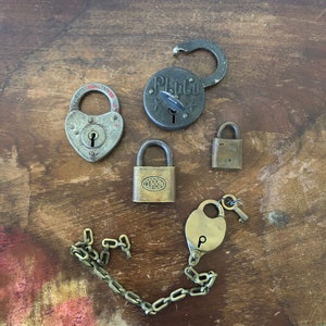 Vintage Locks Cool Collection You Pick Pluto Decor Decoration Corbin