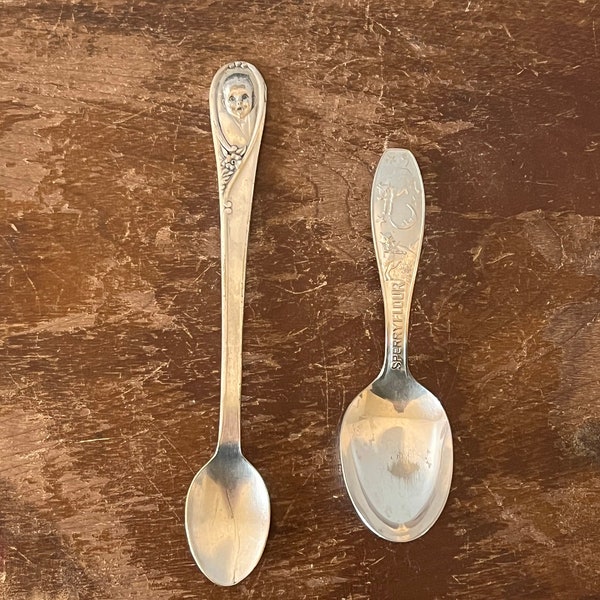 Vintage Baby Spoon Etsy