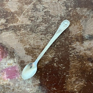 Vintage Gerber Baby Spoon Winthrop Silverplate International Sterling Vintage Baby Spoon