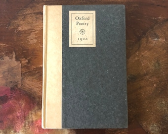 Antique “1923 Oxford Poetry” First Edition H. Graham Green 1924