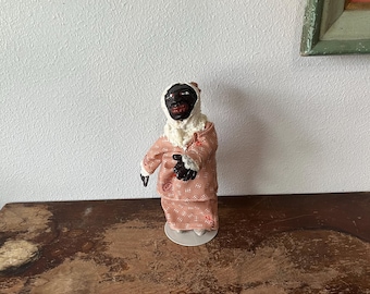 American Folk Art Mixed Media Sculpture