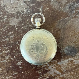 Antique Circa 1890 Waltham Hunting Case Gold Case Engraved “Martha” NON WORKING Full Hunter Pocket Watch Safety Barrel 11 Jewel