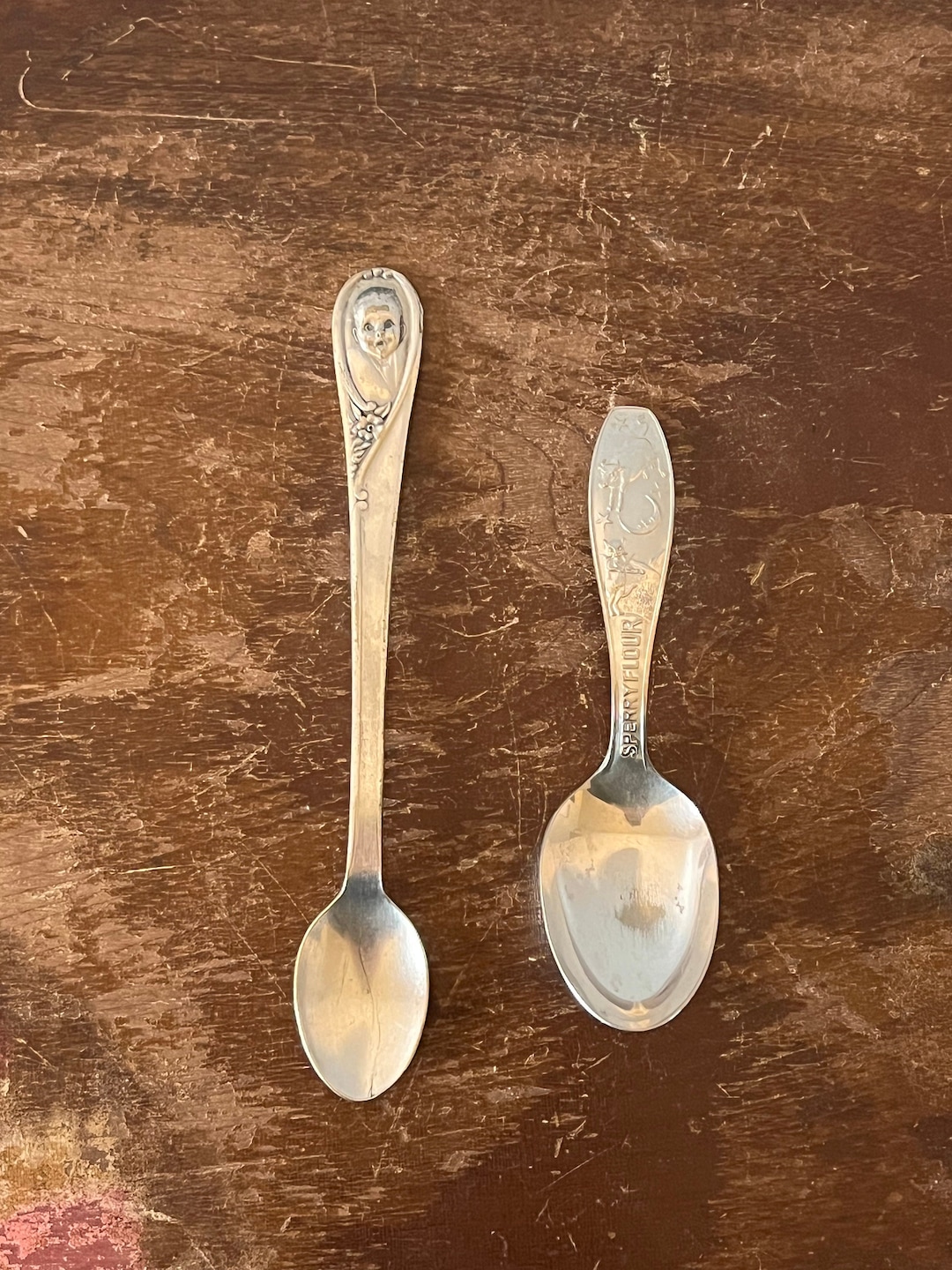 Vintage Baby Spoons YOU PICK Gerber Baby Spoon Sherry Flower Etsy