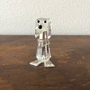 Swarovski Crystal Pluto Standing Dog Figurine