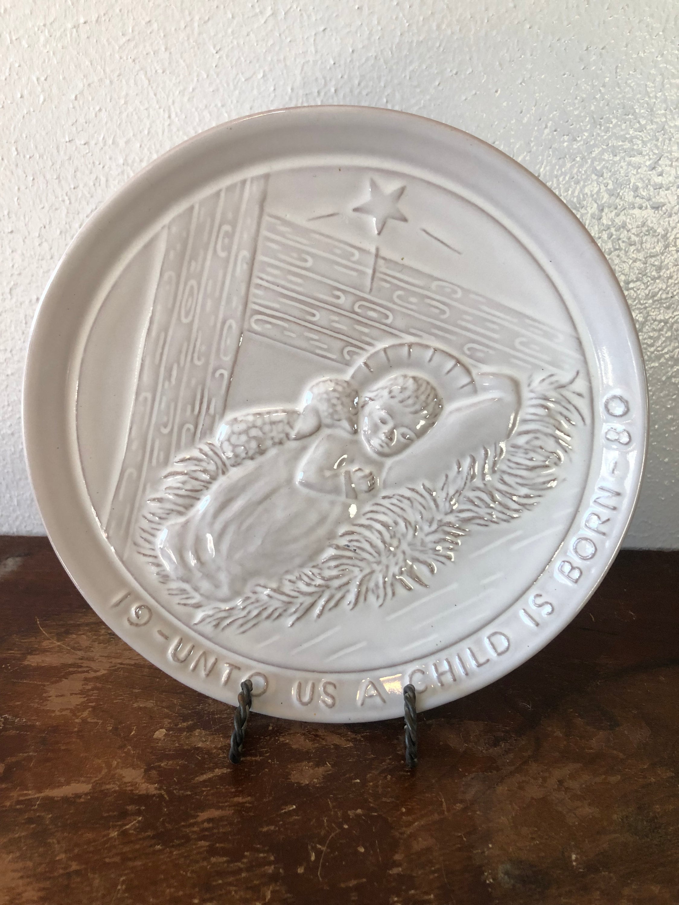 Frankoma christmas plates