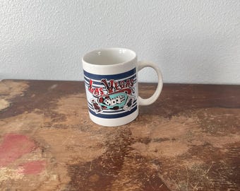 Las Vegas Casino and Hotels Souvenir Mug Gambling and Games