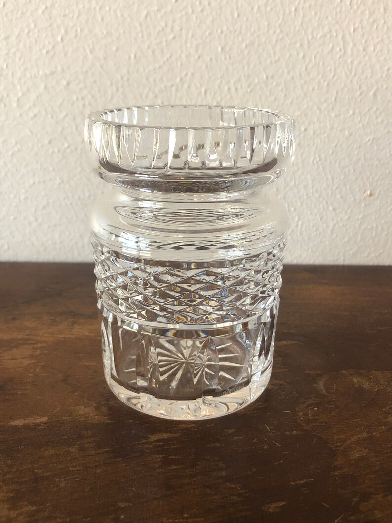 Waterford Crystal Honey Jar Jelly Jam Jar Ireland Table Accent Etsy