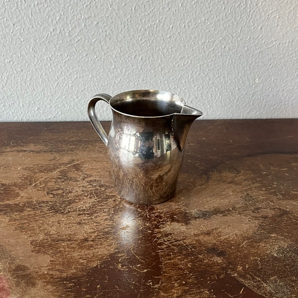 Vintage Paul Revere Reproductions Miniature Pitcher Silverplate Creamer Traditional Form