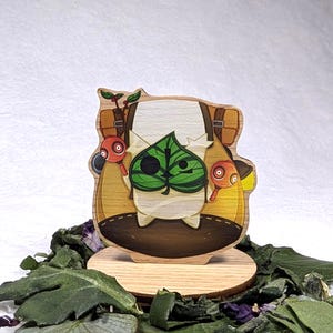 Legend of Zelda Backpack Korok Wooden Standee