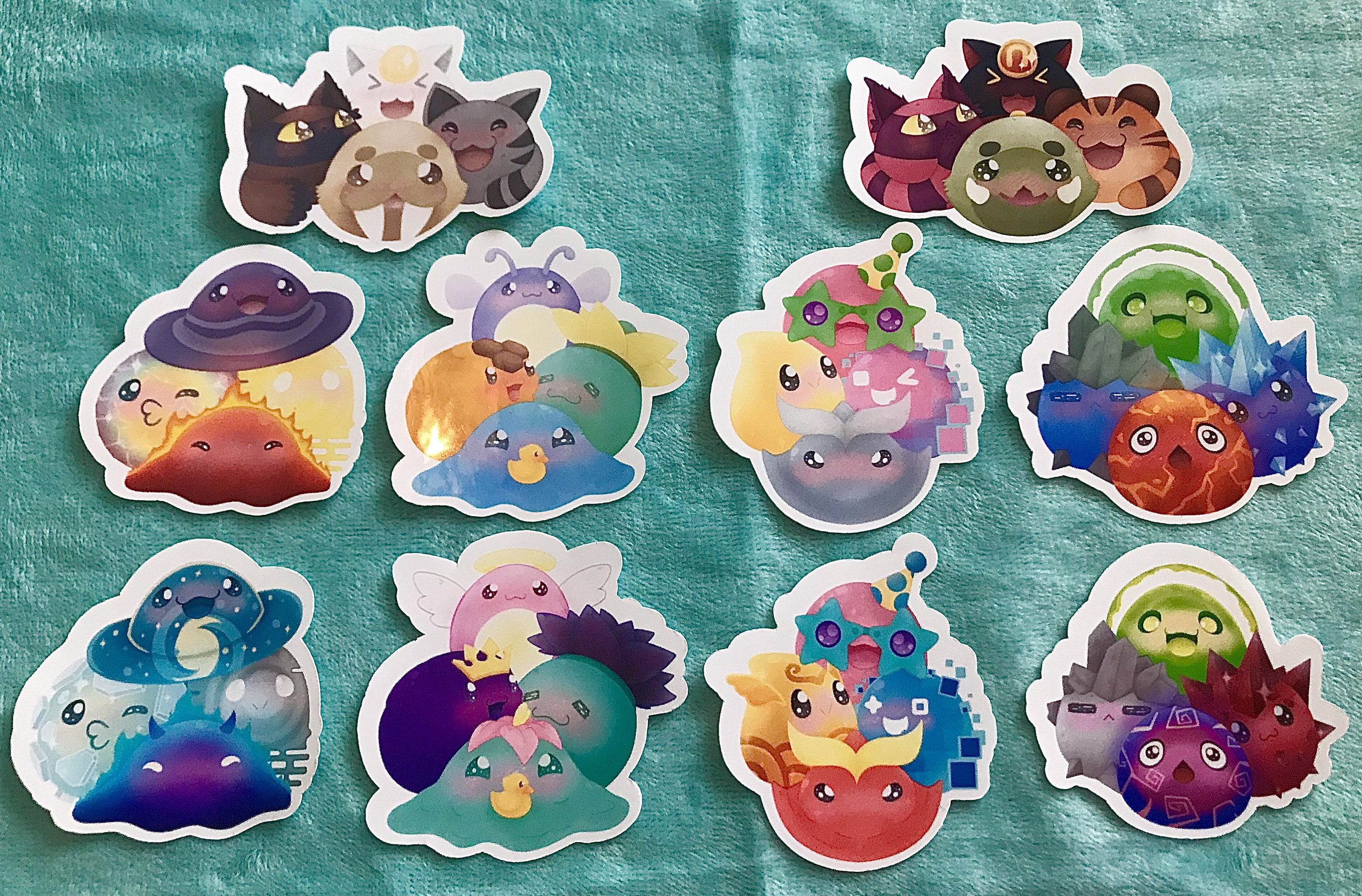 Slime Rancher Stickers -  Hong Kong