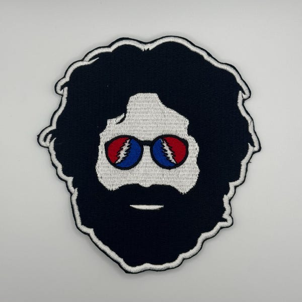 Grateful Dead Jerry Iron On Patch