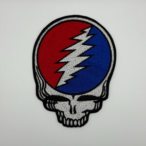 Grateful Dead Stealie Iron On Patch