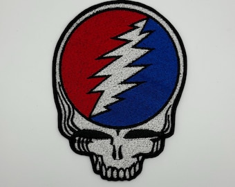 Grateful Dead Stealie Iron On Patch