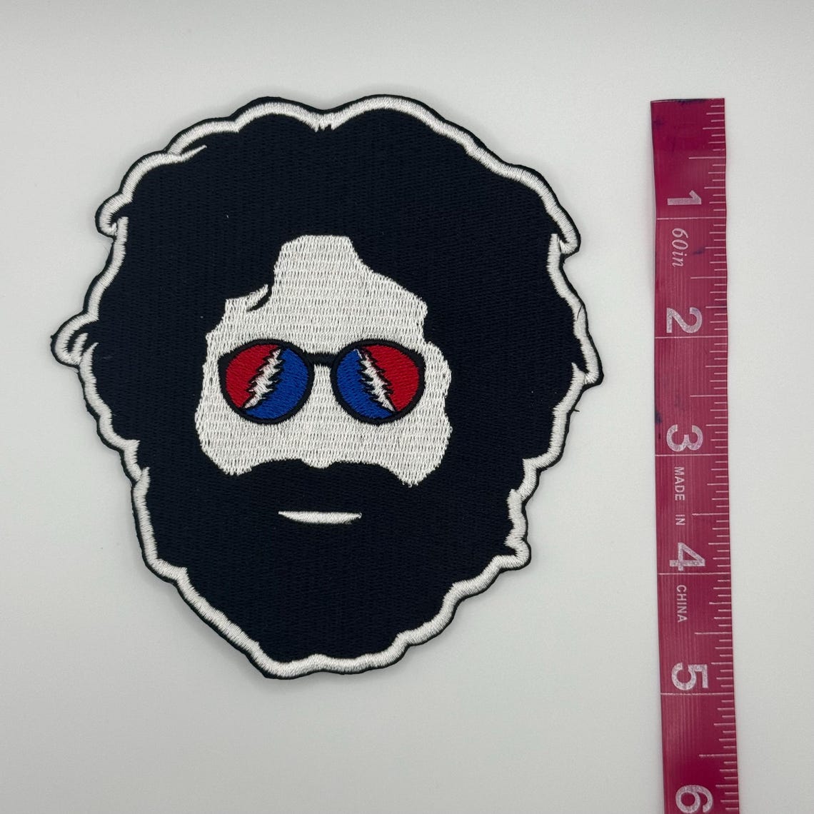 Grateful Dead Jerry Iron on Patch - Etsy
