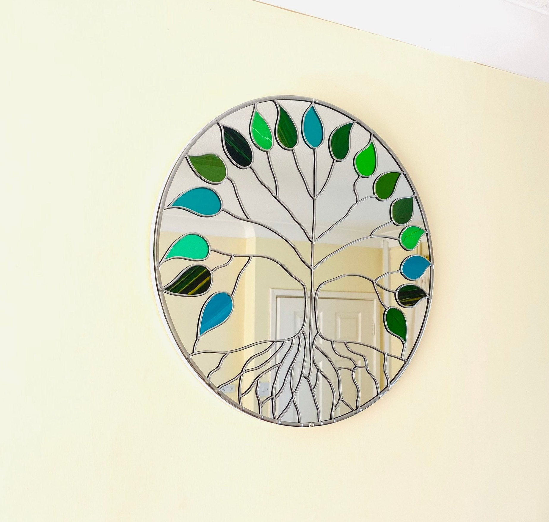 Art Deco Tree of Life - All Four Seasons - Etsy